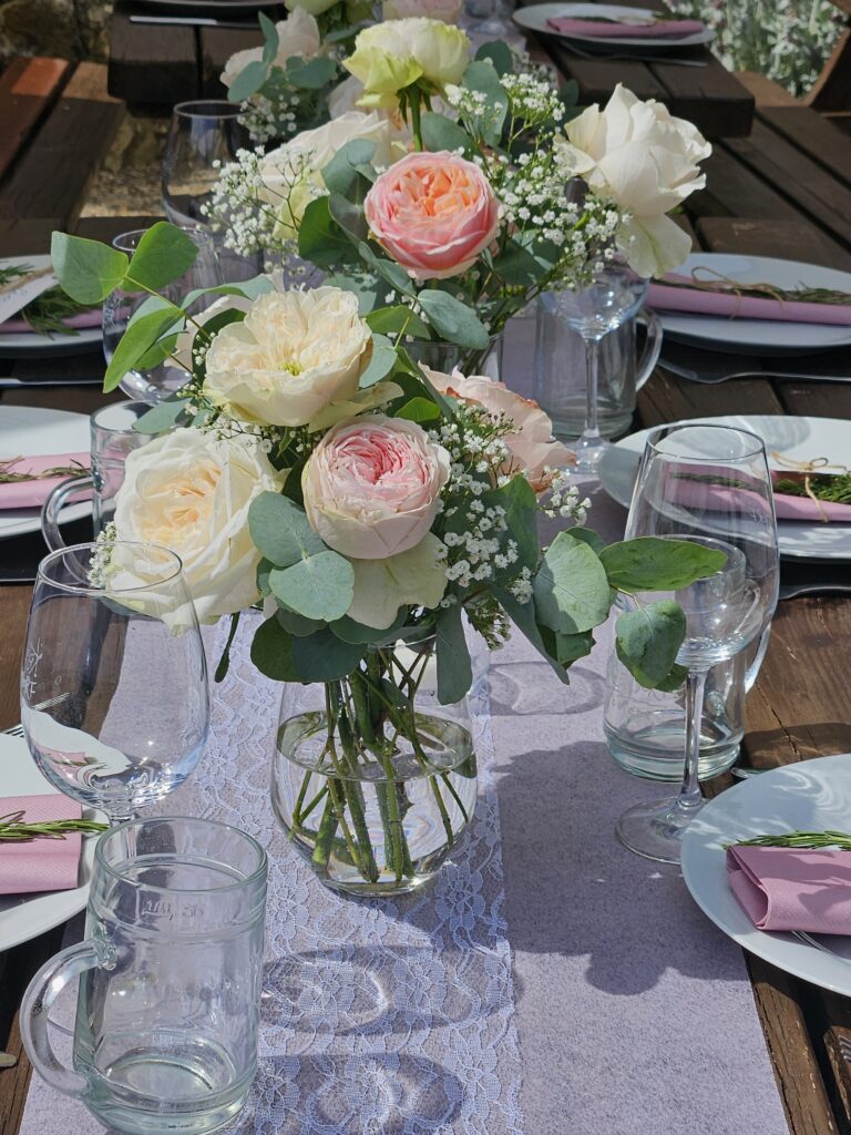 Tischdeko Hochzeit